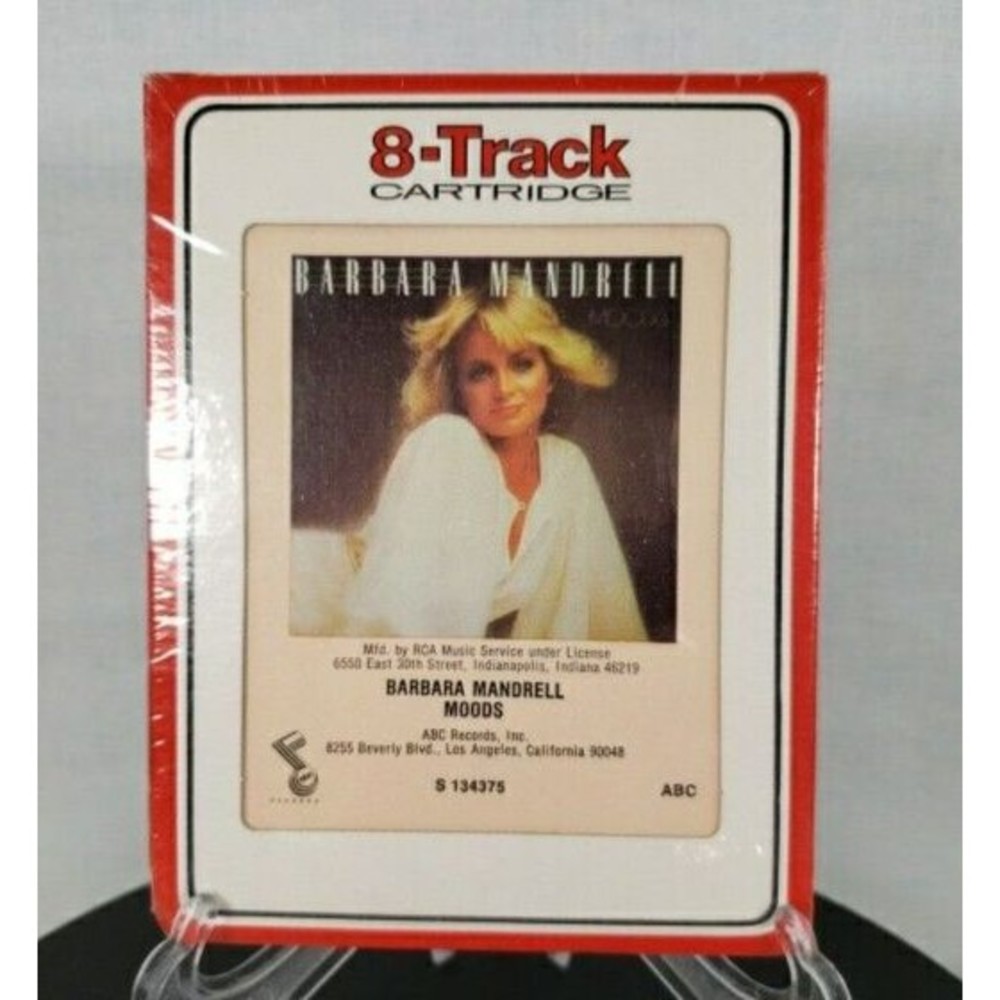 Vintage 1978 Barbara Mandrell MOODS 8-Track Cartridge Tape